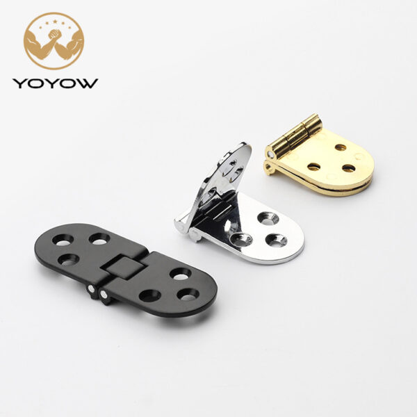 Flap Hinge Flush Mounted Zinc Alloy Door Hinges Self Supporting Folding Table Cabinet