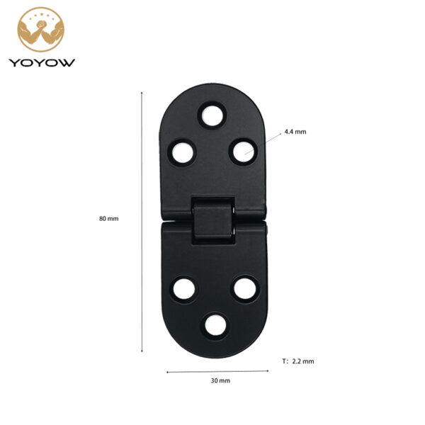 Flap Hinge Flush Mounted Zinc Alloy Door Hinges Self Supporting Folding Table Cabinet