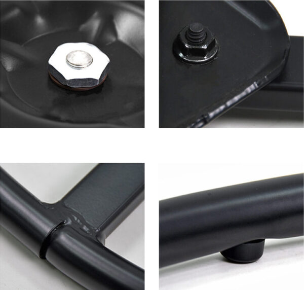 Heavy Duty Bar Stool Swivel Replacement Chair Swivel Base with Solid Ring of Ball Bearings