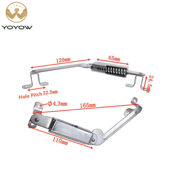 120mm Long Arm Galvanized Spring Sofa Seat Cover Support