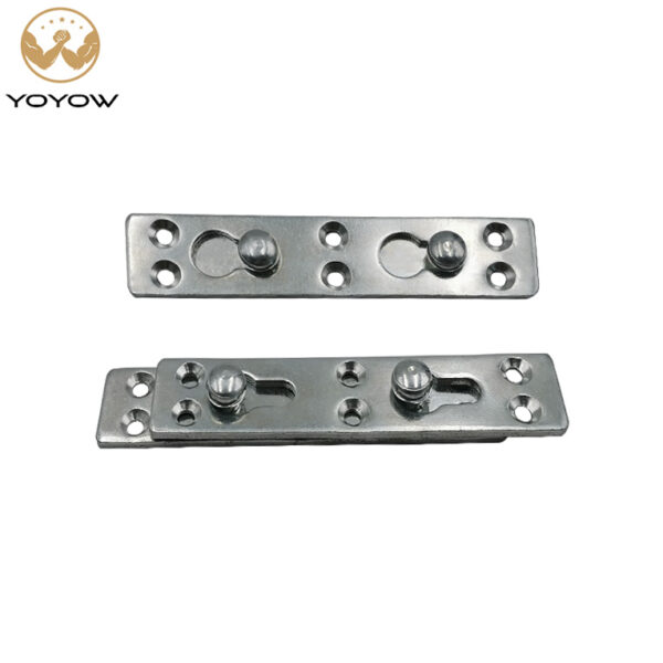Two-in-One Large Torque Nails Bed Connector Bed Plug Thickened Iron Furniture Hardware for Living Room Use Metal Connector