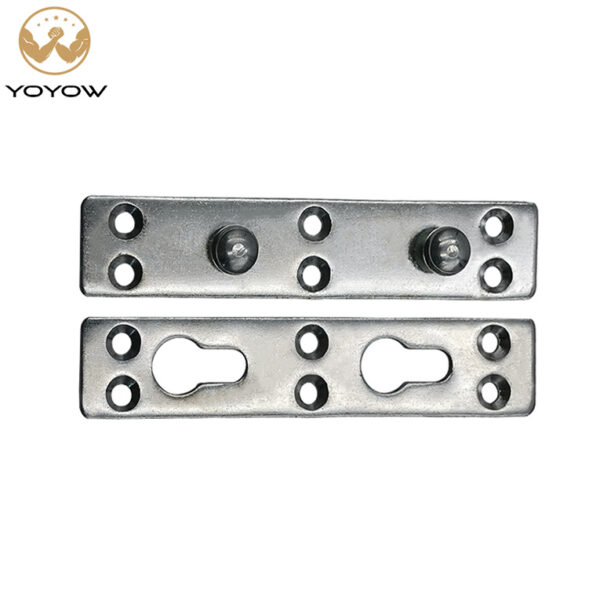 Two-in-One Large Torque Nails Bed Connector Bed Plug Thickened Iron Furniture Hardware for Living Room Use Metal Connector