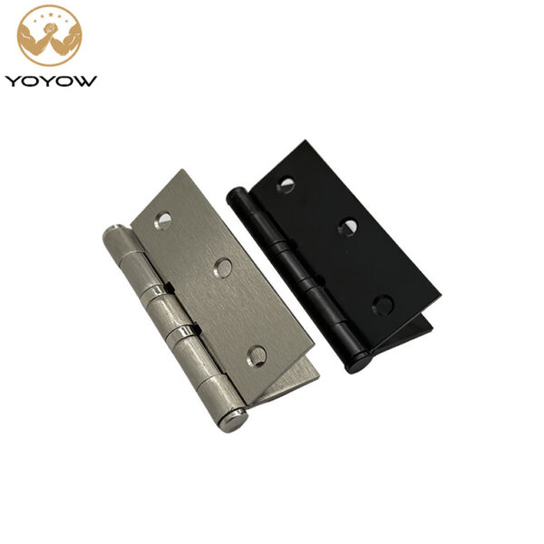 Factory Manufacturer Price Aluminium windows Hinges for Doors and windows 3 Inches Corner Hinge Zinced Iron Satin Nickel