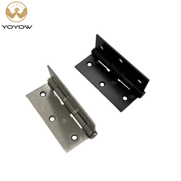 Factory Manufacturer Price Aluminium windows Hinges for Doors and windows 3 Inches Corner Hinge Zinced Iron Satin Nickel