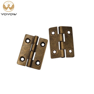 36*27mm Mini Wooden Box Flat Butt Hinges With Screws For Wood Jewelry Box