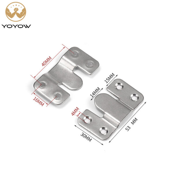 Hot-sale Metal Sofa Connector Interlocking Furniture Connector for Sofa Sectional Furniture Connector Accessories