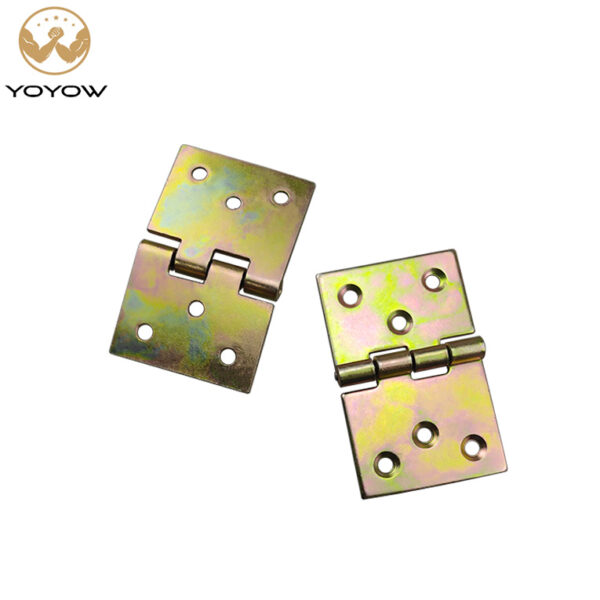 Wholesale Thickened Flat Iron Hinges for Cabinets and Furniture Flip Board Wooden Box Door Hinges for Living Room