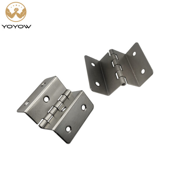 Two Folded Right Angle Side Clip 15mm  Bending Hinge Folding Sofa Folding Table Folding Table
