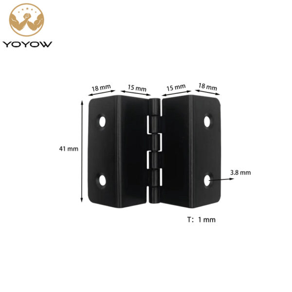 Two Folded Right Angle Side Clip 15mm  Bending Hinge Folding Sofa Folding Table Folding Table