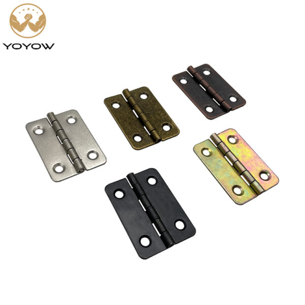 41mm Small Wooden Box Hinge Golden Miniature Packaging Box Mini Loose-leaf Hardware Accessories Hinge