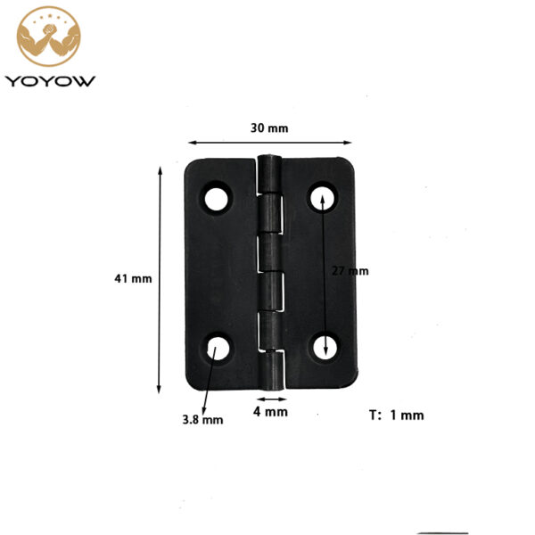 41mm Small Wooden Box Hinge Golden Miniature Packaging Box Mini Loose-leaf Hardware Accessories Hinge