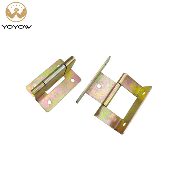 Contemporary Black Cranked Non-Mortise Hinge for Kitchen Cabinets & Living/Dining Room Furniture Free Door Hinges