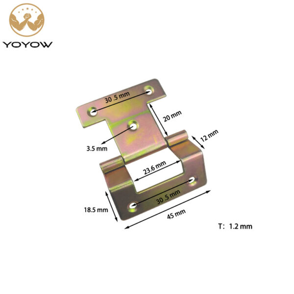 Antique Special Shaped Steel Hinge Iron Furniture Cabinet Door Window Hinge Bending Sheet Metal Fabrication