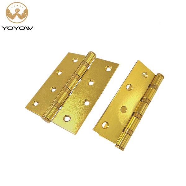 YOYOW Hardware Iron Hinge Series 4BB Ball Bearing Iron Butt Hinge 4x3 Inch Modern Design for Wooden and Steel Doors