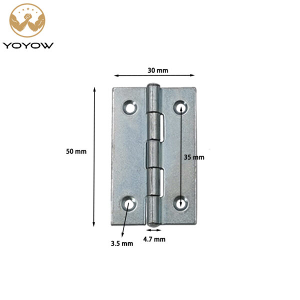 180 Degree Two-way Mortise Swing Folding Iron Door Hinge Kitchen Accessories Metal Free Plating Contemporary Bedroom Accessories