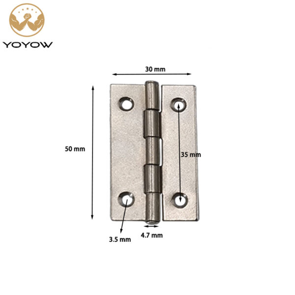 180 Degree Two-way Mortise Swing Folding Iron Door Hinge Kitchen Accessories Metal Free Plating Contemporary Bedroom Accessories