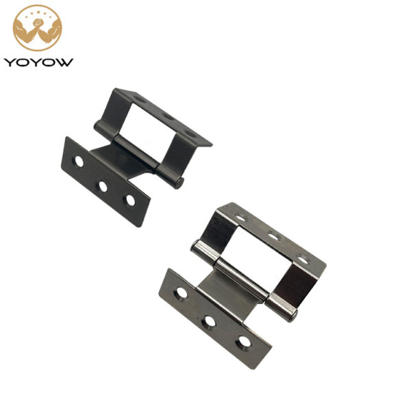 Wholesale Four-Fold Hinges Bend Hinges 6-Hole Non-Mortise Hinges for cabinets