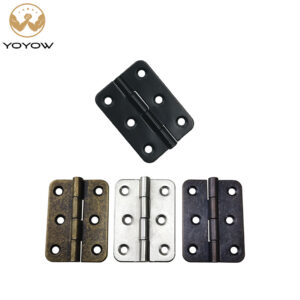 2-Inch Carbon Steel Butt Hinge with Folding Round-Corner Design - Wholesale for Furniture & Cabinet Doors