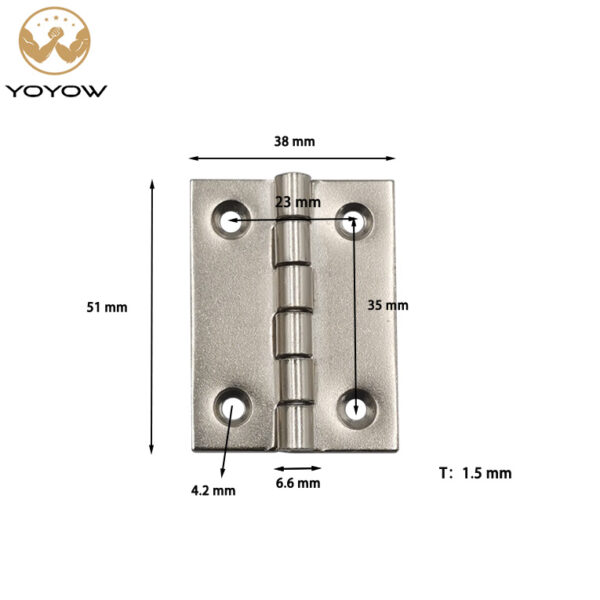 Wholesale Fashion Design 180 Degree Metal Small Vintage Box Hinges