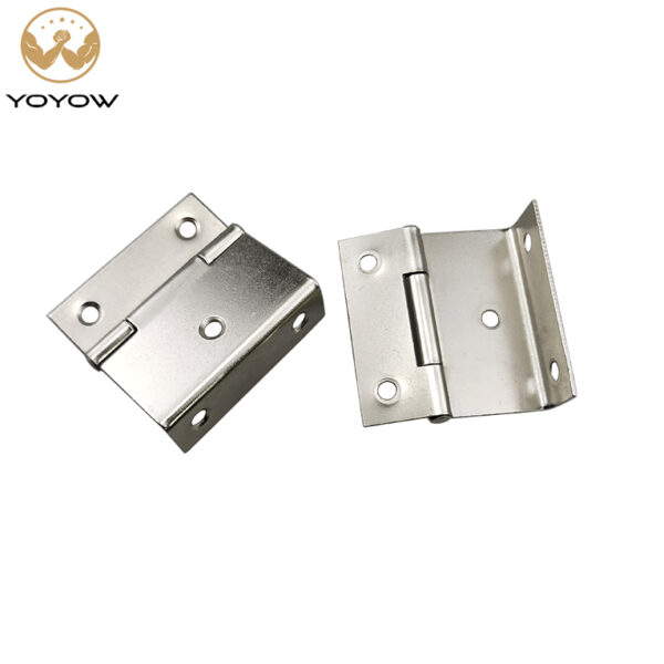 Customizable Non-Standard Iron Hinges for Piano Stools Single-Bend Hinges 51mm Clamping Width for 26mm Thick Boards Triple-Bend Hinge