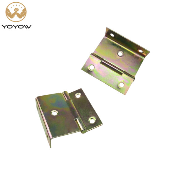 Customizable Non-Standard Iron Hinges for Piano Stools Single-Bend Hinges 51mm Clamping Width for 26mm Thick Boards Triple-Bend Hinge