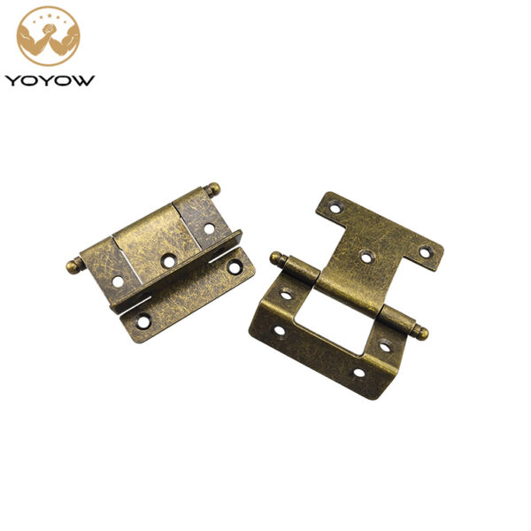 Customized Overlay Door Furniture Hardware Box Stamping Bending Furniture Hinge