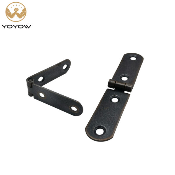 97mm Flip Board Hinge Flat Steak Waist Shoe Cabinet Door Hinge Folding Table Hardware Accessories for Living Room Wine Cabinet