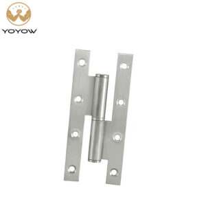 YOYOW Hardware Modern Design Metallic Iron H Hinge Flag-Shaped Hinge Soft Close Detachable Door Hinge for Wooden Doors