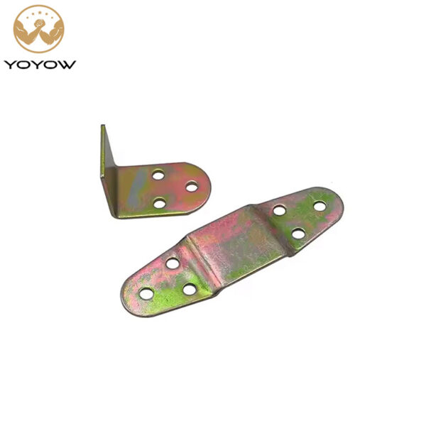 Zinc Plated Connector L-shaped Cold-rolled Steel Right Angle Code Corner Joint Furniture Connector