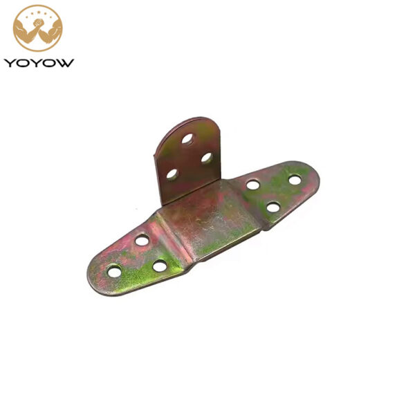 Zinc Plated Connector L-shaped Cold-rolled Steel Right Angle Code Corner Joint Furniture Connector
