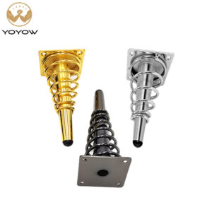 Modern Metal Straight Golden Sofa Legs for Kitchen Outdoor Living Room TV Cabinet Table Risers Furniture Chair