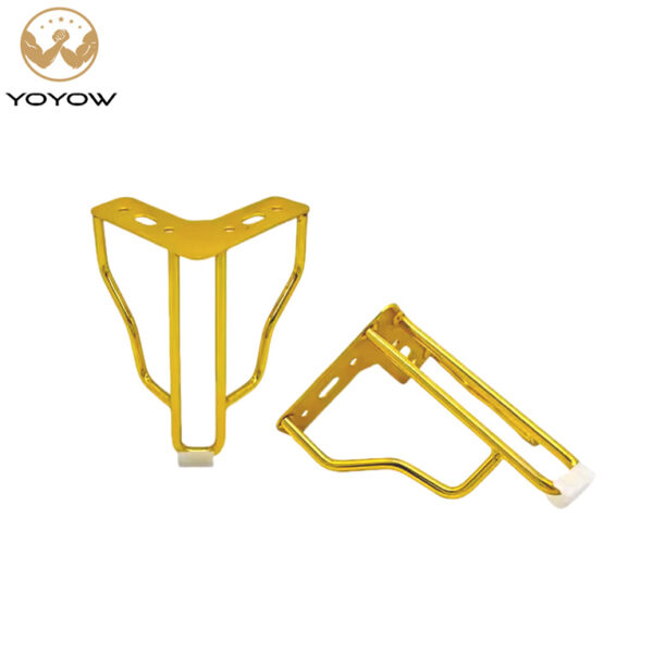 Modern Golden Polished Iron Furniture Bed Sofa Support Heavy-Duty Metal Sofa Leg for Hotels Popular with Hotels
