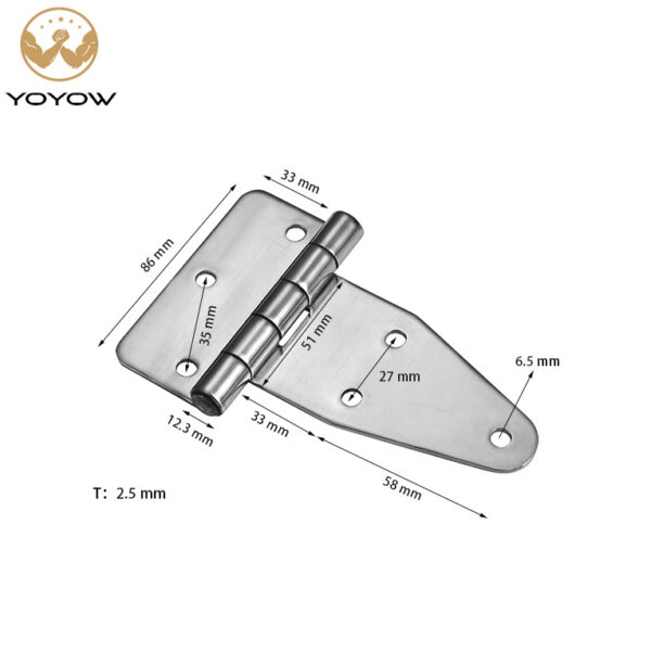 Factory Wholesale Price Hinge Electric Cabinet Door Hinge Switchgear Door Hinge Distribution Box Heavy Duty Industrial Equipment