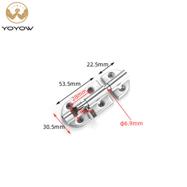 2/3/4/6/10 Inch Stainless Steel Wooden Security Door Close Latch Anti-theft Door Bolt Pins