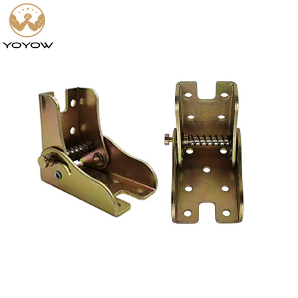 Hinge90-Degree Self-Locking Bracket Contemporary Metal Iron Plating Furniture Leg Accessories Expansion Bracket Kitchen Hotel