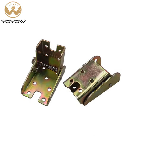 Hinge90-Degree Self-Locking Bracket Contemporary Metal Iron Plating Furniture Leg Accessories Expansion Bracket Kitchen Hotel
