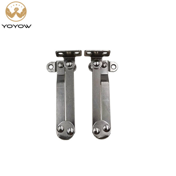 80 Degree White Nickle Plated Two-Fold Supporting Rod Used for the Lid of Cabinet