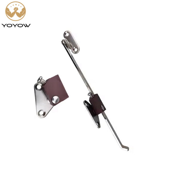High Quality Chromed Movable Support Wardrobe Lid Stay for Cabinet Door