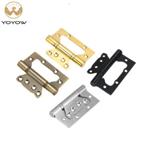 Door Hardware 4*3Inch Iron Butterfly Hinge 360 Degree Butterfly Hinges for Interior Door