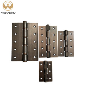 Factory Wholesales 3 4 5 6 Inches Flat Open Butt Hinge Iron Ball Bearing Door Hinge