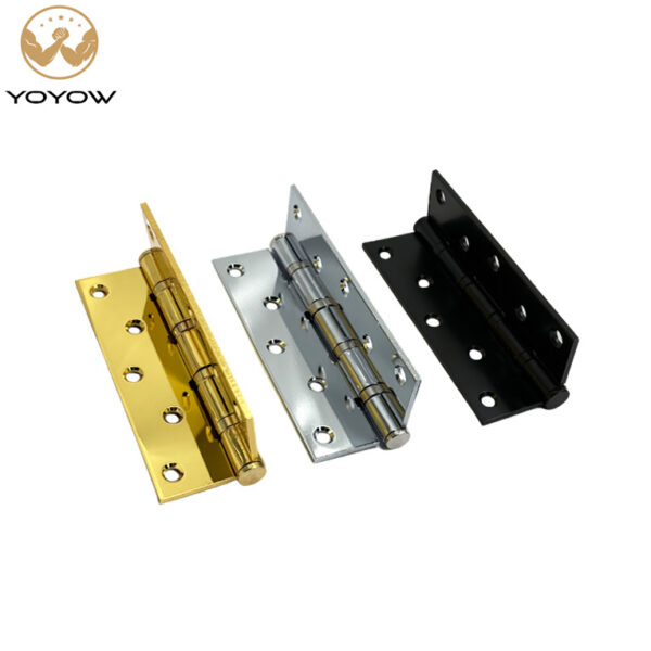 5 Inch Iron Heavy Duty Door Hinge with 4 Ball Bearings for Indoor Heavy-Duty Solid Wood Doors