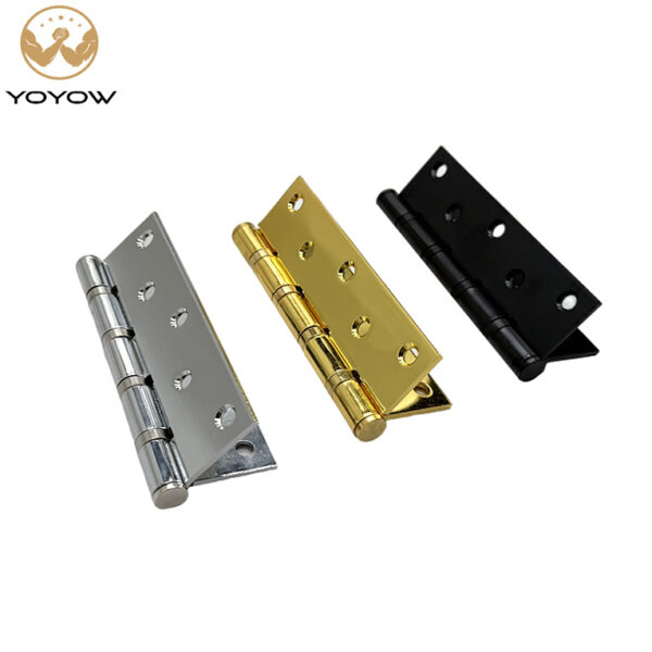 5 Inch Iron Heavy Duty Door Hinge with 4 Ball Bearings for Indoor Heavy-Duty Solid Wood Doors