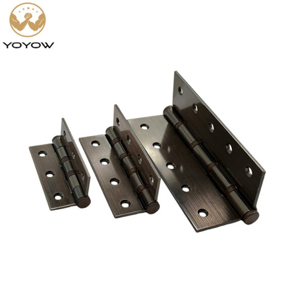 Factory Wholesales 3 4 5 6 Inches Flat Open Butt Hinge Iron Ball Bearing Door Hinge