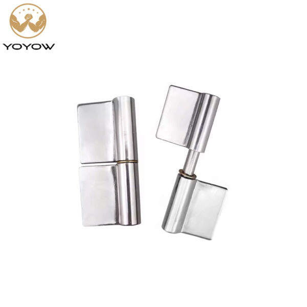 2-Inch Stainless Steel Flag Hinge Slip Joint Detachable Flag Hinge for Easy Opening Metal Material