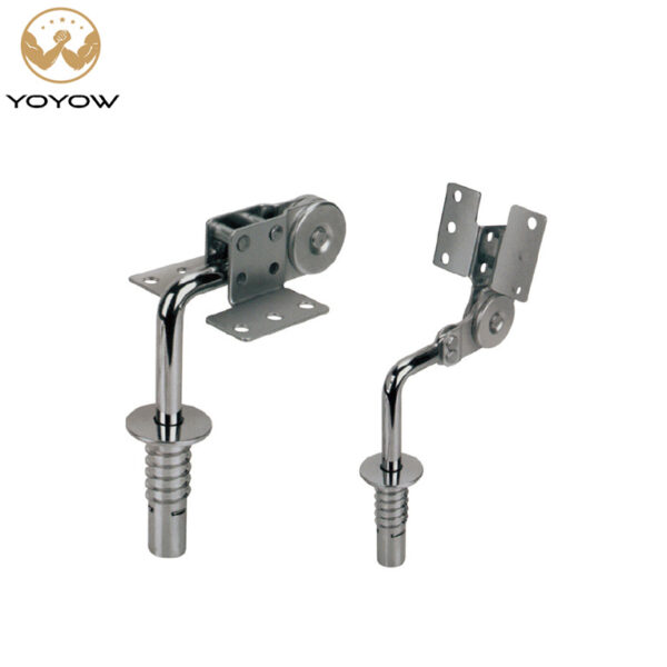 Modern Binaural Set Metal Headrest for Sofa Iron Lift Adjuster Furniture Hardware for Living Room and Hotel Use