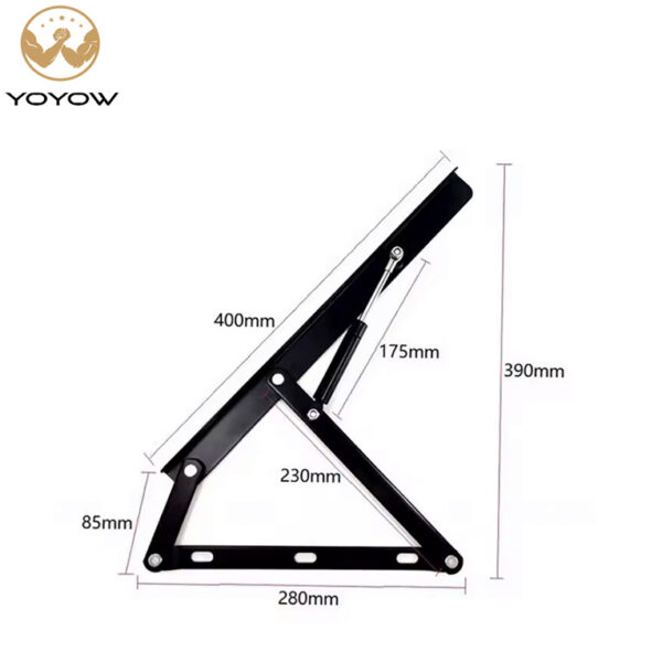 Bed Accessory Hardware Pneumatic Storage Lifting Device for Beds Hydraulic Lifting Device for Storage Beds