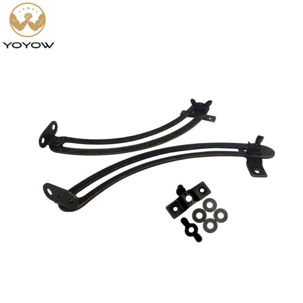 Manufacturer Hardware Furniture Curved Cabinet Sliding Hinge with Support Function