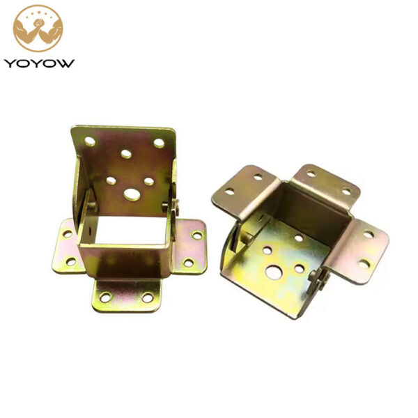 Hot-selling Folding Bracket Folding Lock Extension Table Seat Leg Folding Bracket Hinge Self-locking Hinge Top Direct Iron Metal