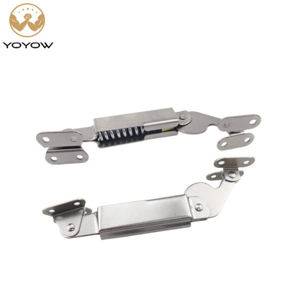 Left Right Safety Support Hinges Spring Loaded Toy Box Slow Release Hinge Furniture for Living Room Bedroom Home Office Outdoor