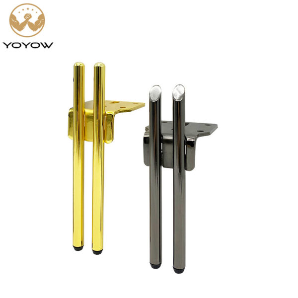 Durable Quality 130/150/180mm Matt Black Sliver Golden Furniture Cabinet Metal Sofa Legs for Chair